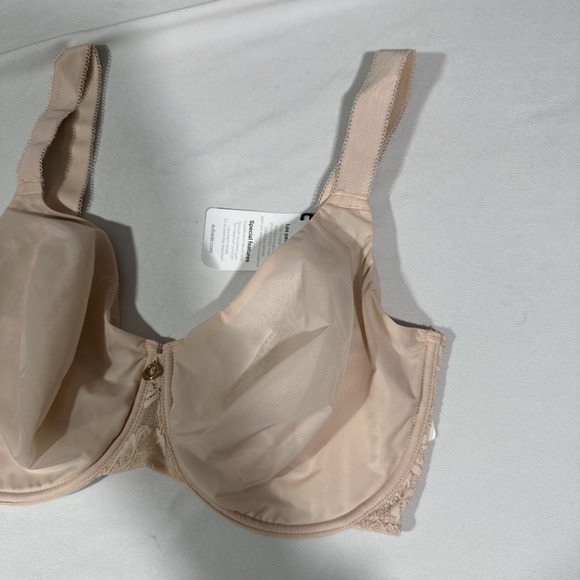 NWT Aubade [ 32G US‎ ] NK13 Underwire Lace Bra in Nude D'Ete #7012 - Picture 6 of 11